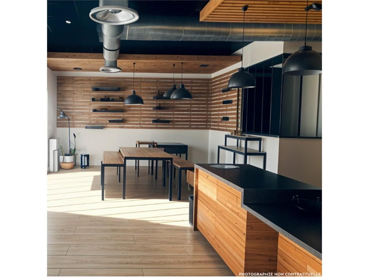 Location local commercial 75.12 m² non divisibles