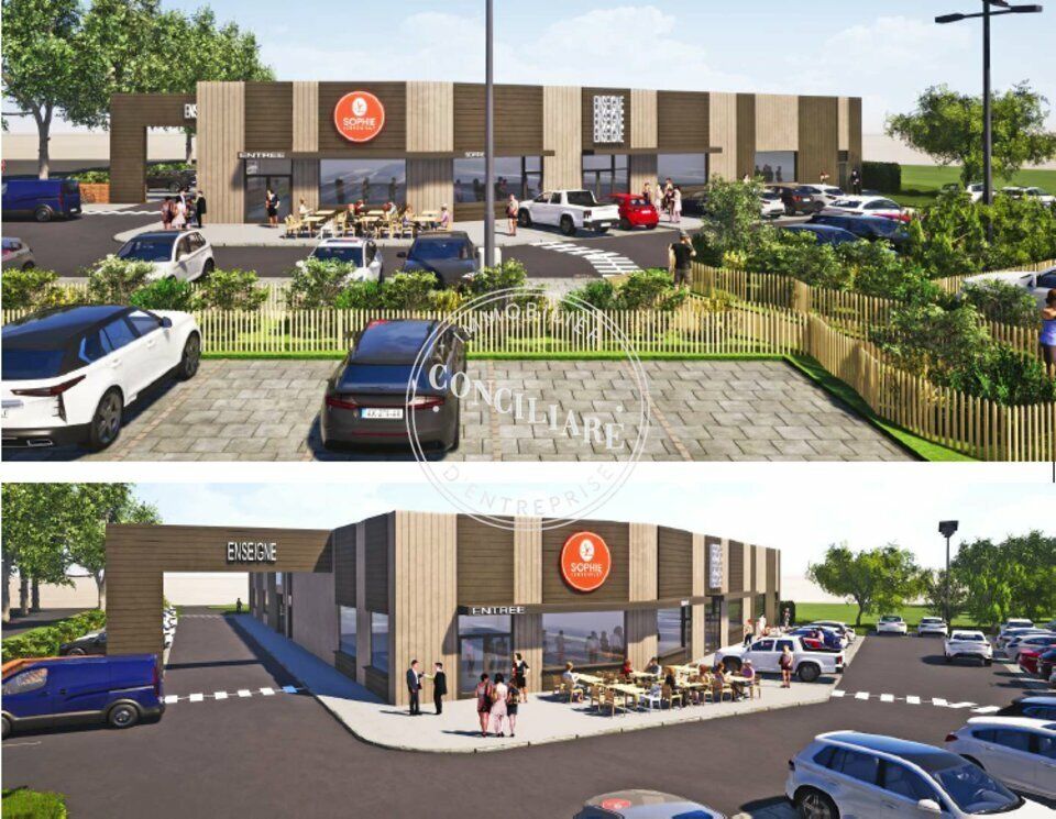 Location local commercial 648 m² non divisibles