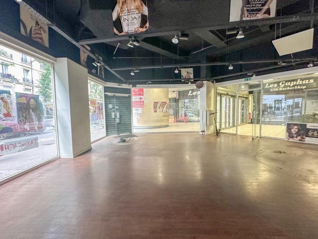 Vente local commercial 55 m² non divisibles