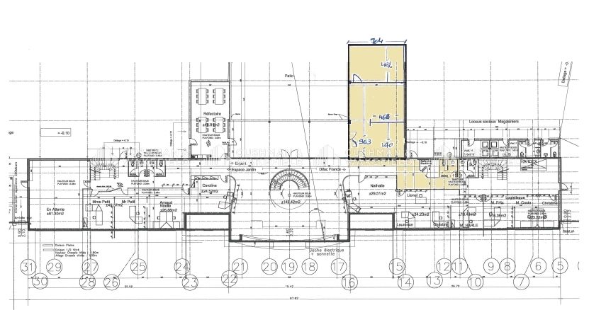 Location bureaux 327 m² divisibles à partir de 132 m²