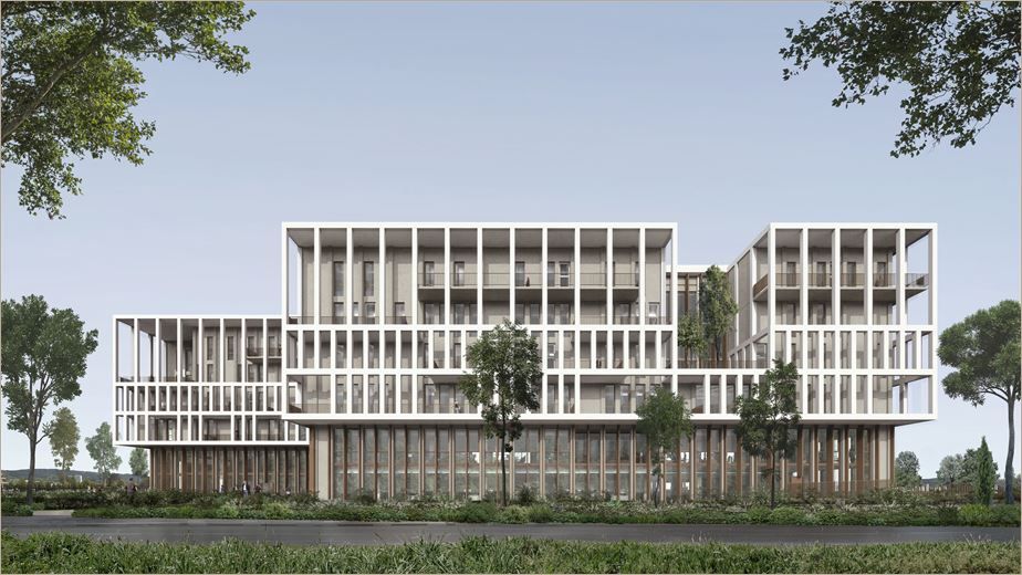 Location Bureaux neufs 7086 m² non divisibles