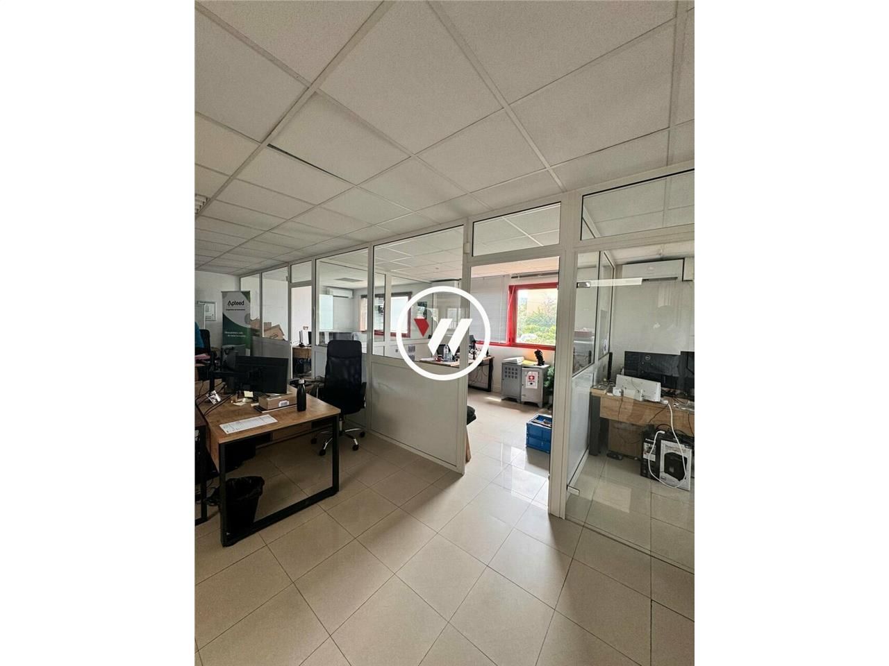 Location bureaux 125 m² non divisibles