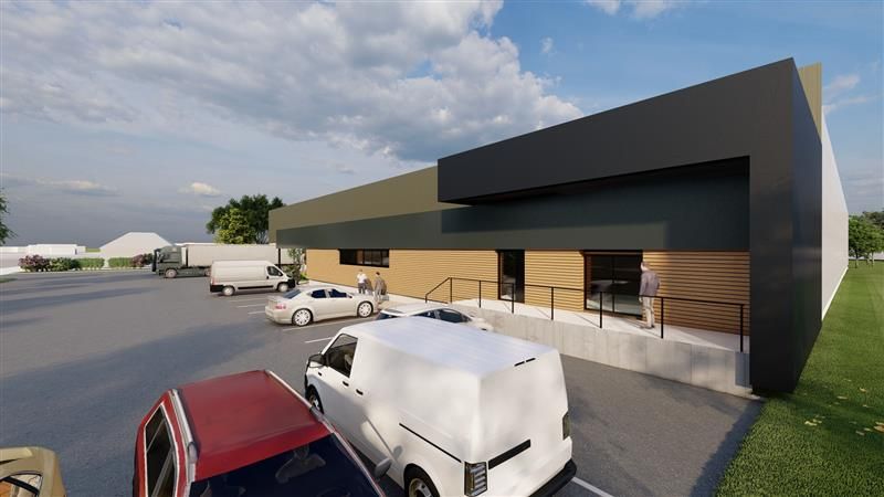 Bâtiment d'activités indépendant édifié sur 11 100 m²