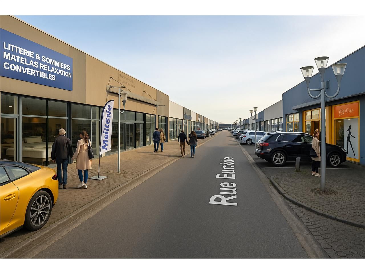 Location local commercial 177.00 m² à MERIGNAC