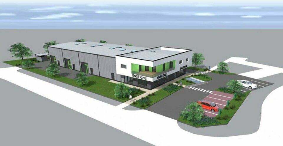 Vente local d''activites 946 m² divisibles à partir de 50 m²