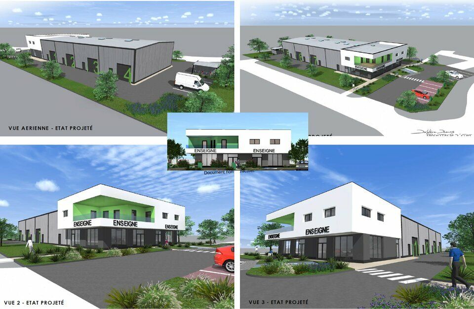 Locaux à vendre dans un bâtiment neuf de 946 m² SDP - MARMANDE