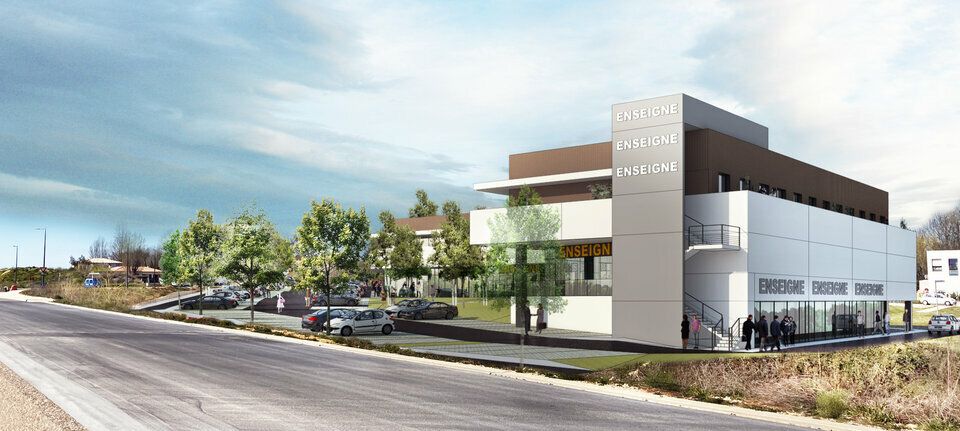 Vente local commercial 197 m² non divisibles