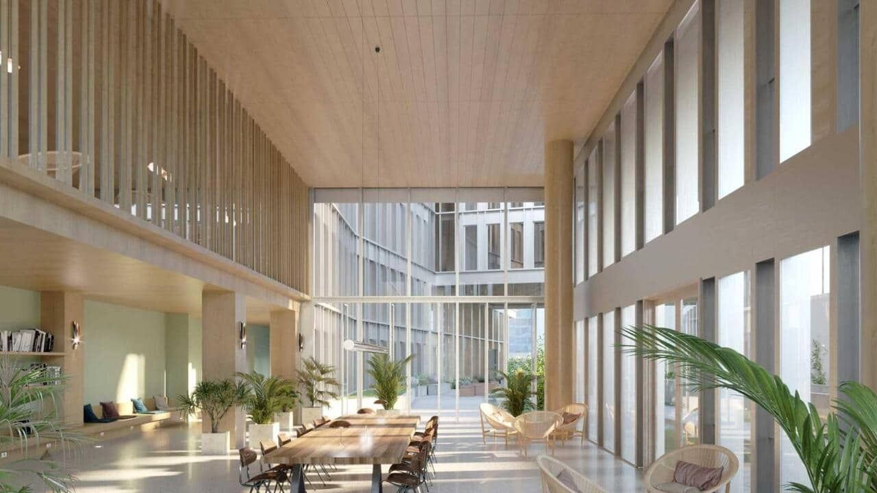 Location bureaux 19300 m² divisibles à partir de 1273 m²