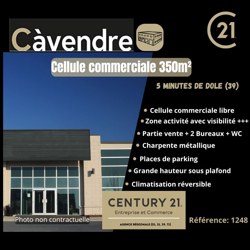 Vente local 350.00 m² à DOLE