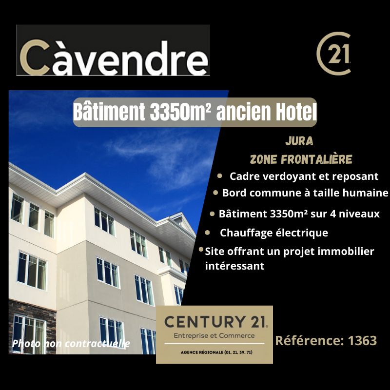 Vente local 3350.00 m² à CHAMPAGNOLE