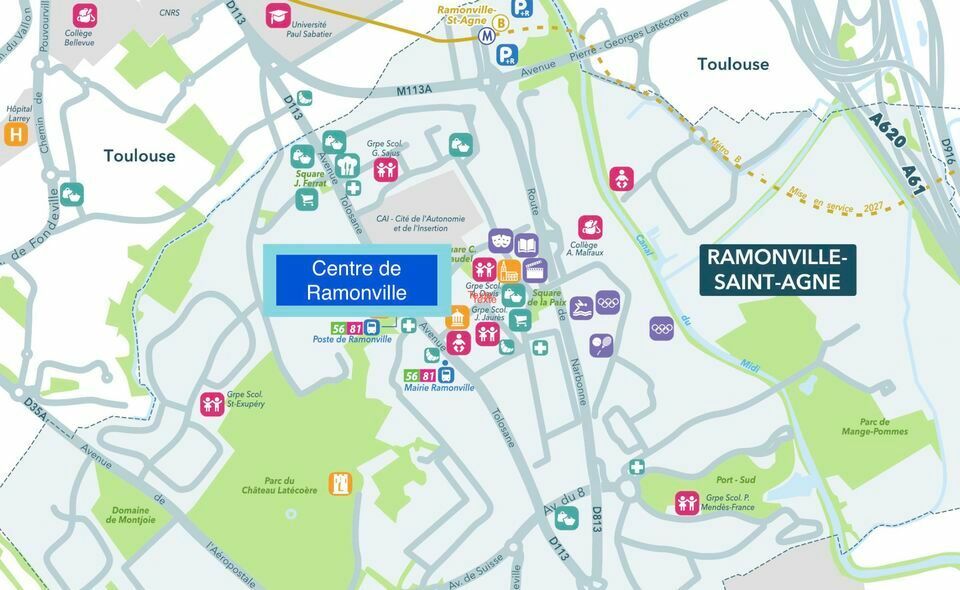 Vente local commercial 199m2 - VEFA - Ramonville Saint Agne 