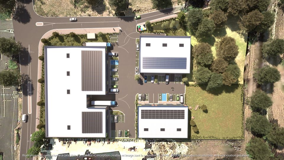 Parc d'activités de 5 000 m² à Martel (46), à proximité de Brive-la-Gaillarde