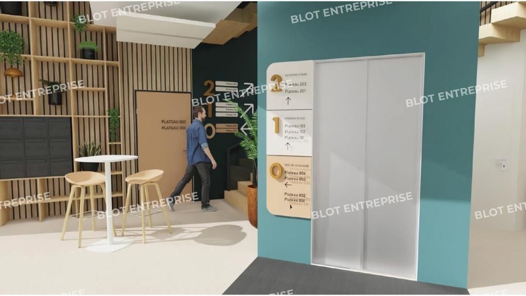 Vente bureaux 919 m² non divisibles