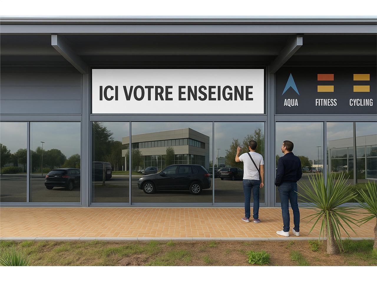 Location local commercial 405.00 m² à SAINT MEDARD EN JALLES