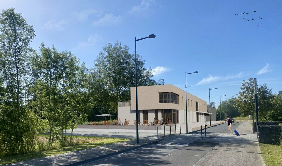 Location local commercial 303 m² divisibles à partir de 77 m²