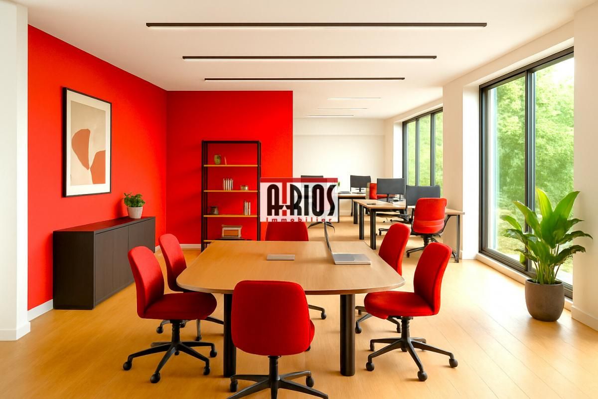 Location bureaux 200 m² non divisibles