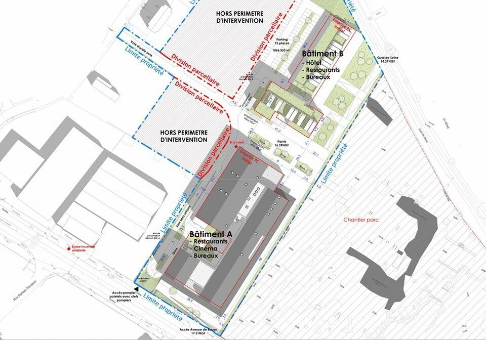 Vente bureaux 196 m² non divisibles