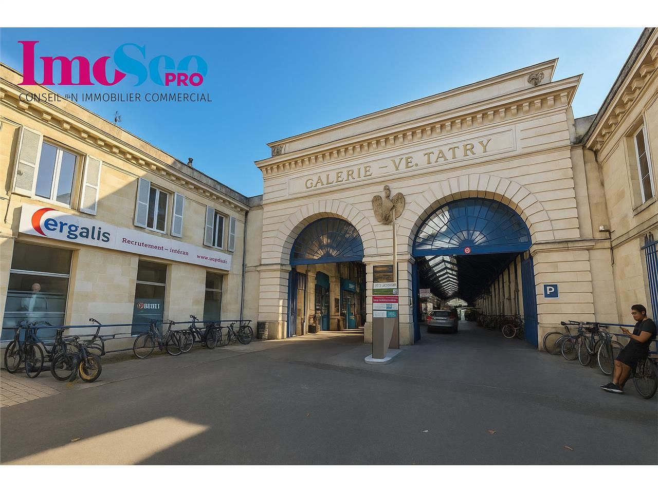 Location local commercial 740.00 m² à BORDEAUX