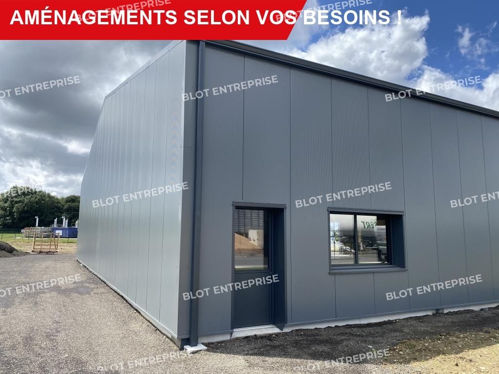 Location entrepôts 125 m² non divisibles