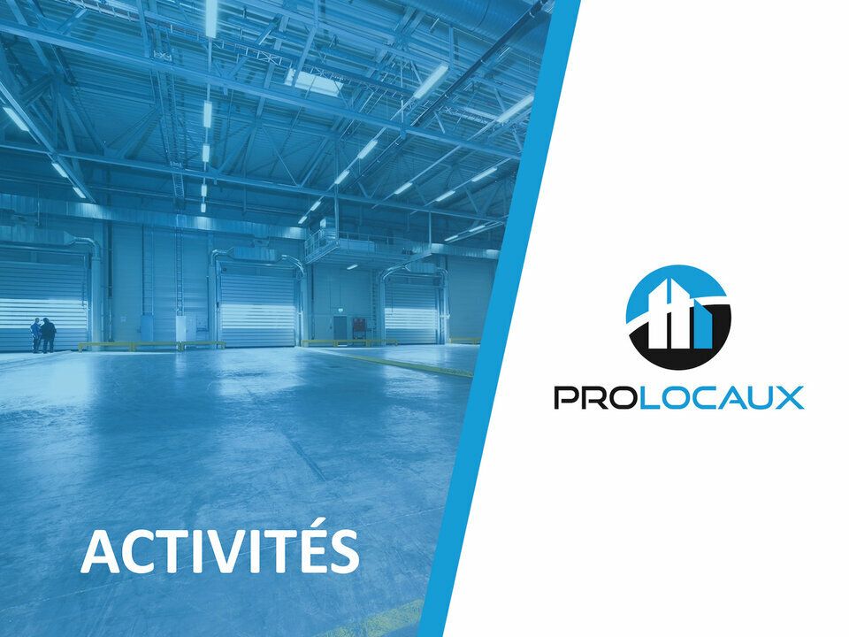 Vente local d''activites 1040 m² non divisibles