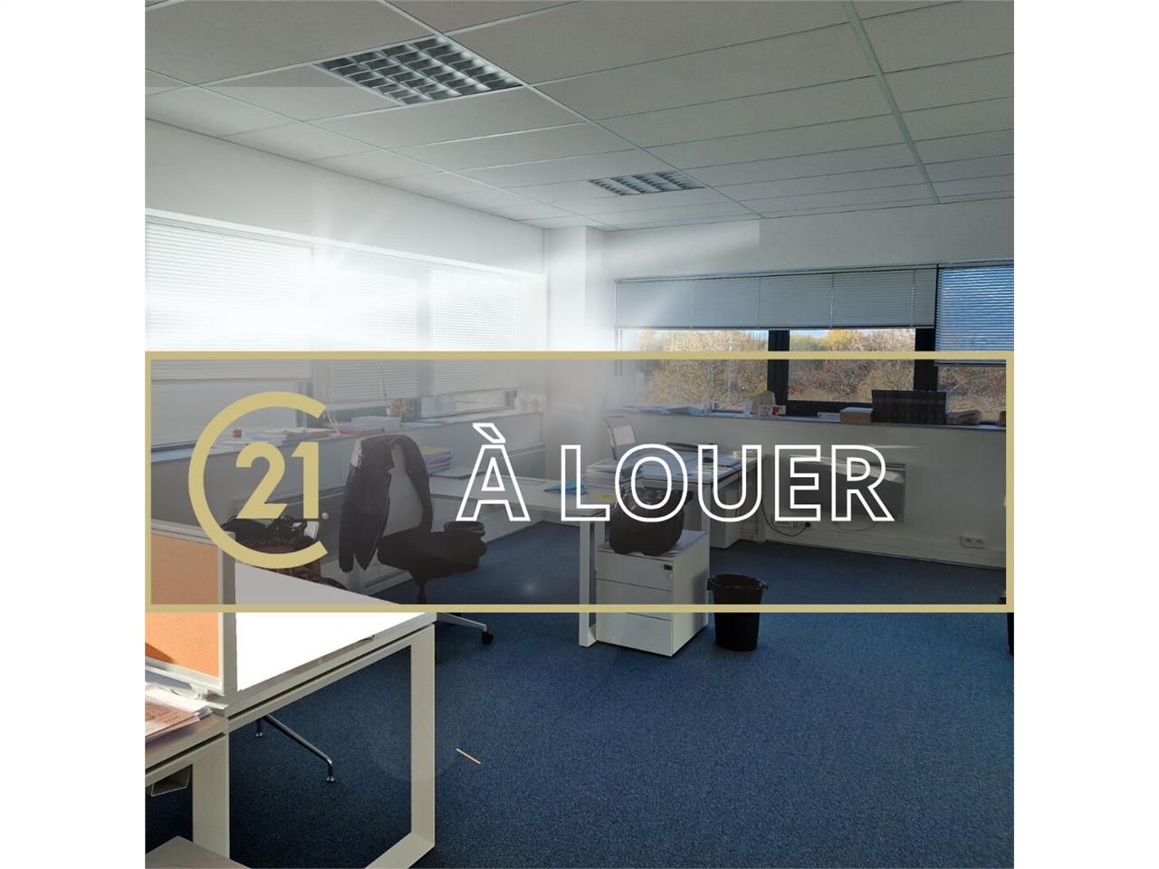 Location bureaux 169.00 m² à CAEN