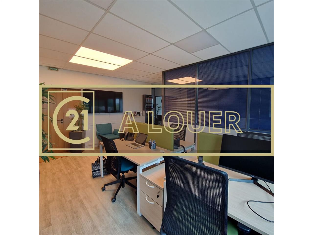 Location bureaux 121.00 m² à CAEN
