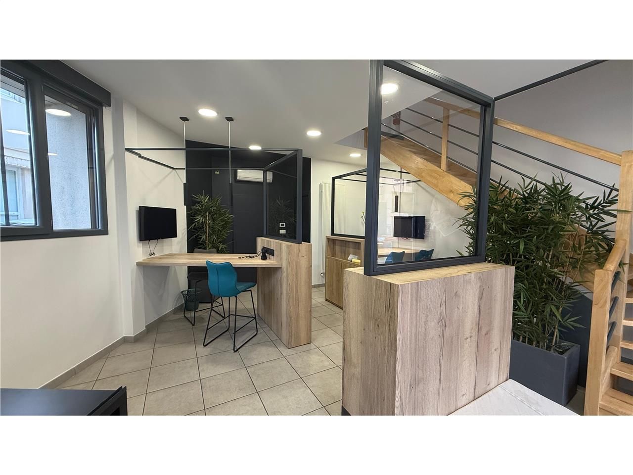 Location bureaux 120 m² non divisibles