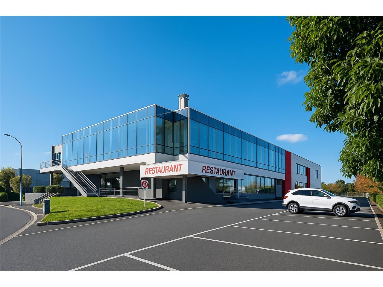 Location bureaux 220.00 m² à Bruges