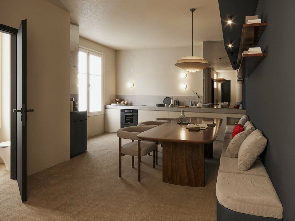 Location bureaux 82 m² non divisibles