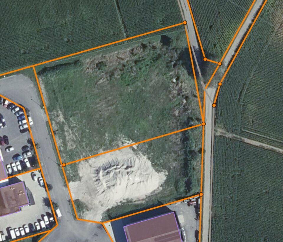 Vente terrain 6734 m² non divisibles