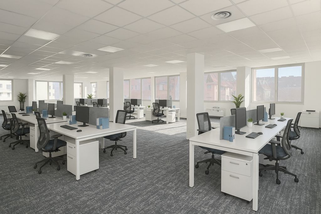 Location bureaux 632 m² divisibles à partir de 316 m²