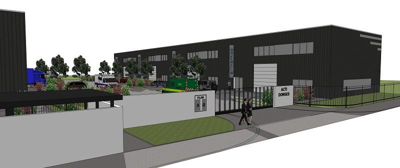 A vendre entrepot 371 m² à DONGES