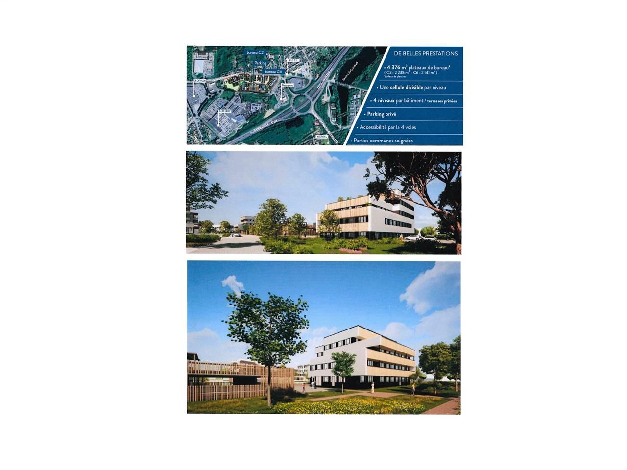 A vendre bureaux 508 m² à ST NAZAIRE