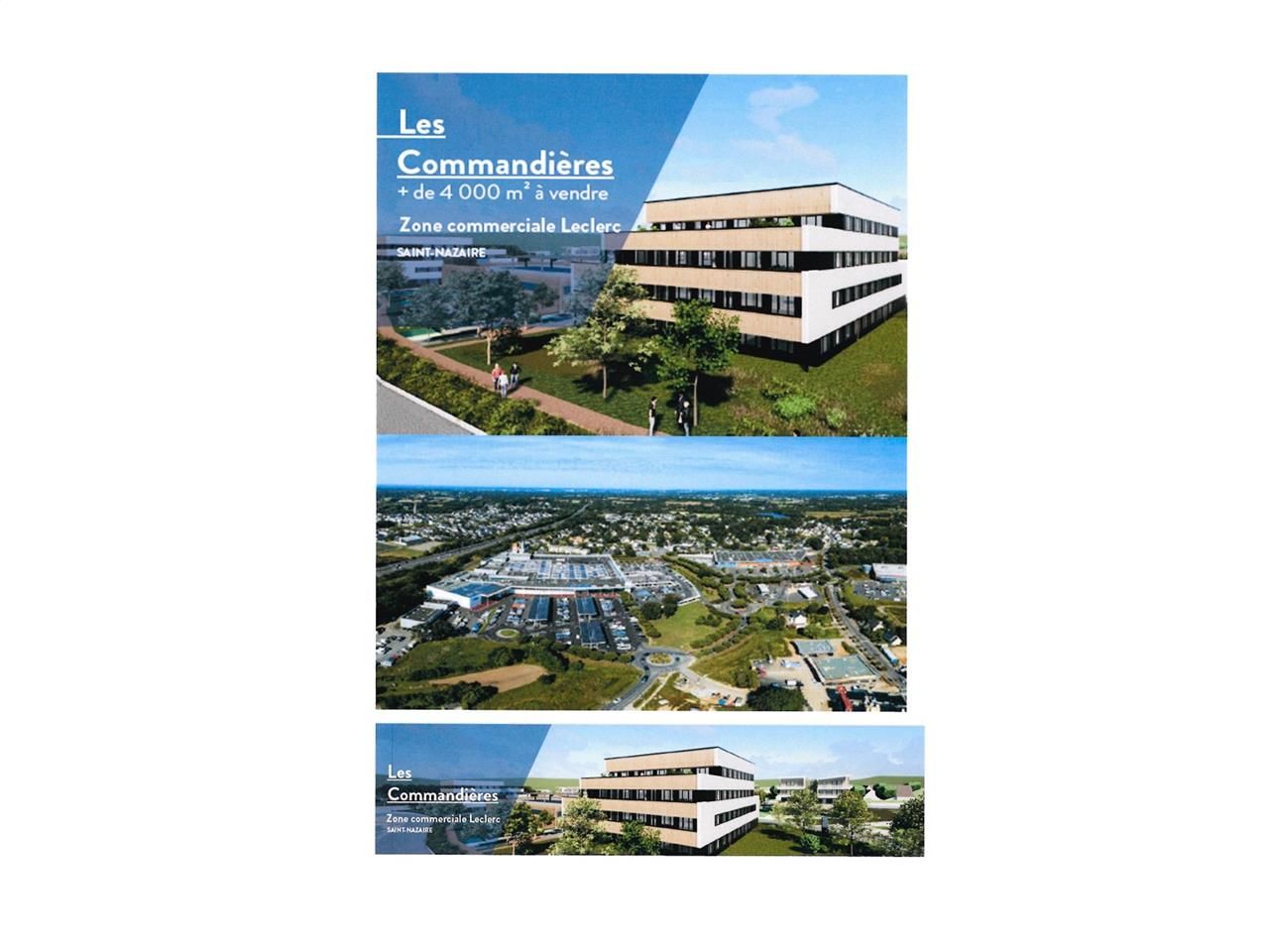 A vendre bureaux 508 m² à ST NAZAIRE