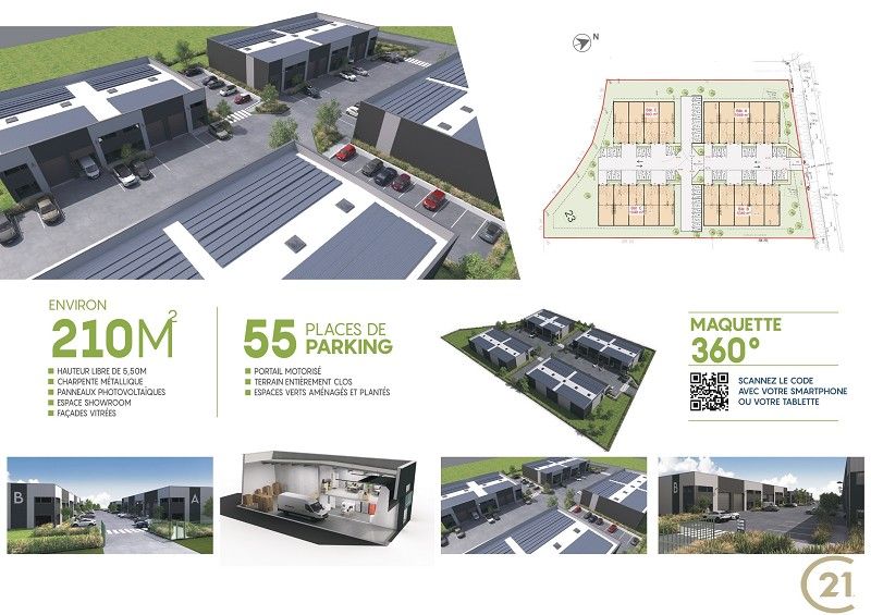 A vendre entrepot 257 m² à PONTCHATEAU