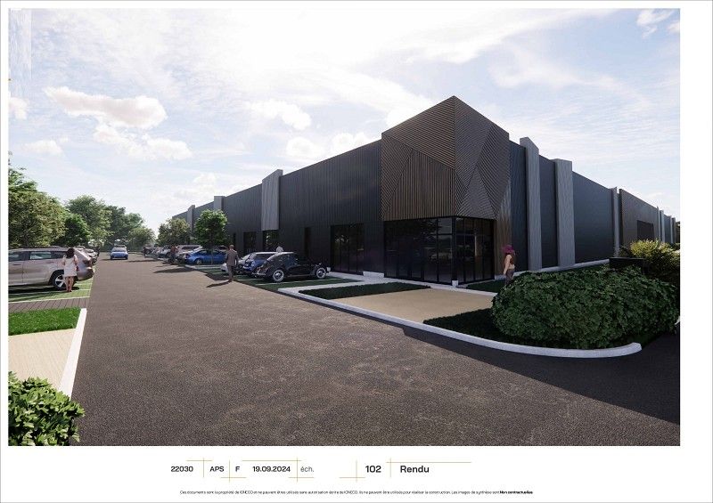 A vendre entrepot 494 m² à ST NAZAIRE