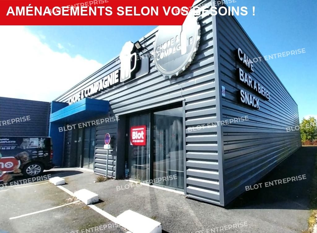 Location local commercial 225 m² non divisibles