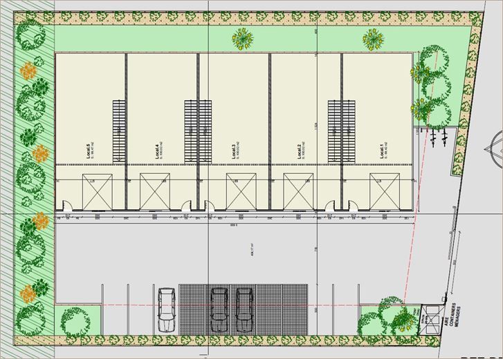 Vente Locaux d'activité 650 m² divisibles à partir de 130 m²
