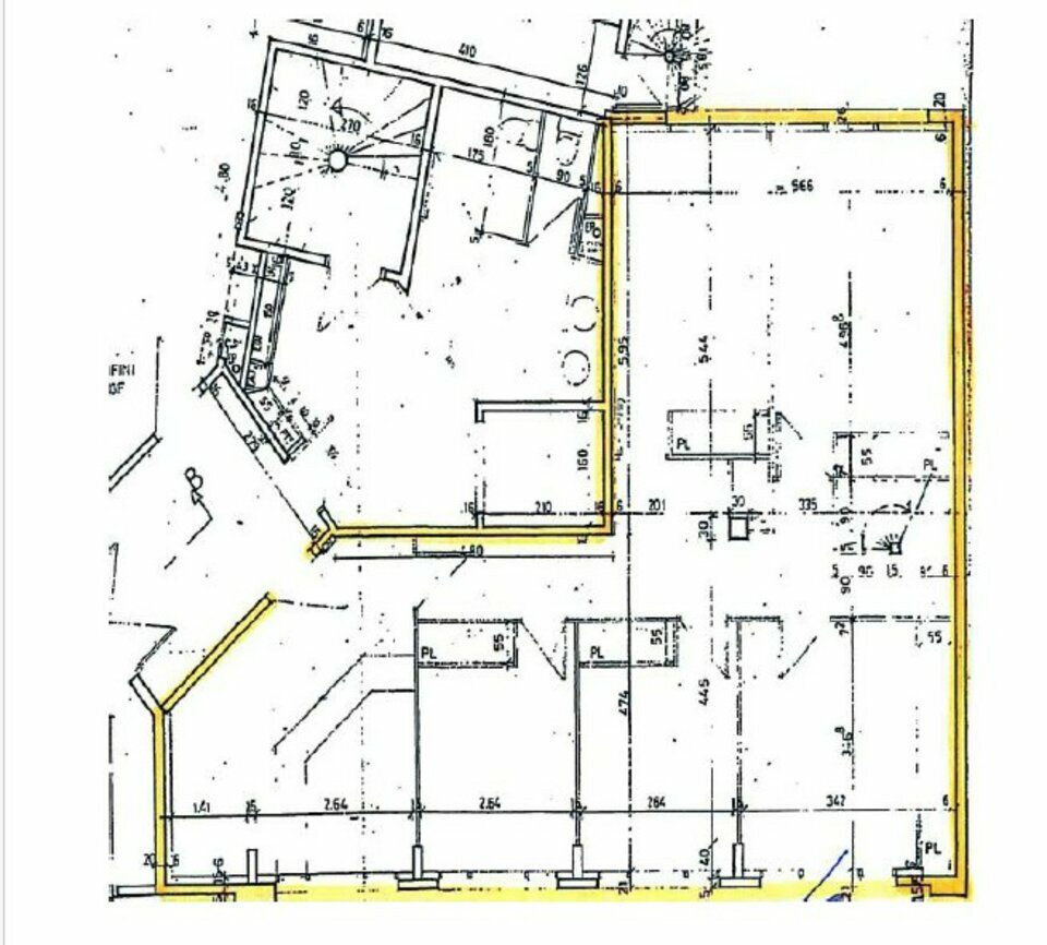 135 m² pour ce bureaux en location à Toulouse