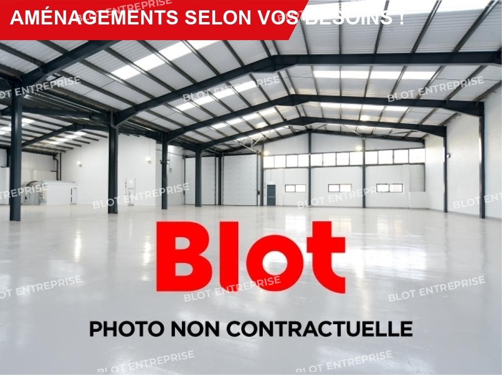 Location entrepôts 125 m² non divisibles