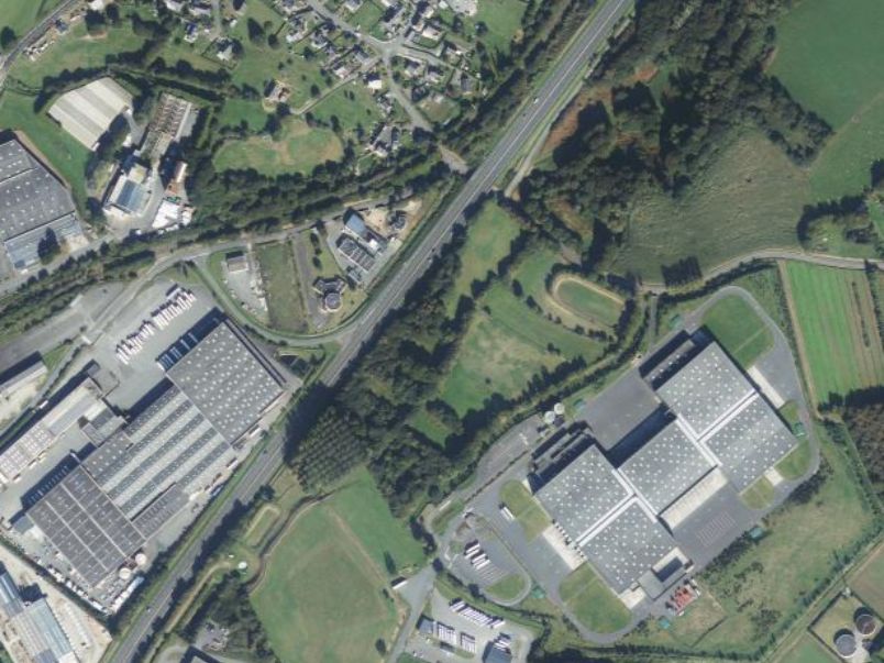 Terrain industriel - tertiaire à bâtir de 9605 m²