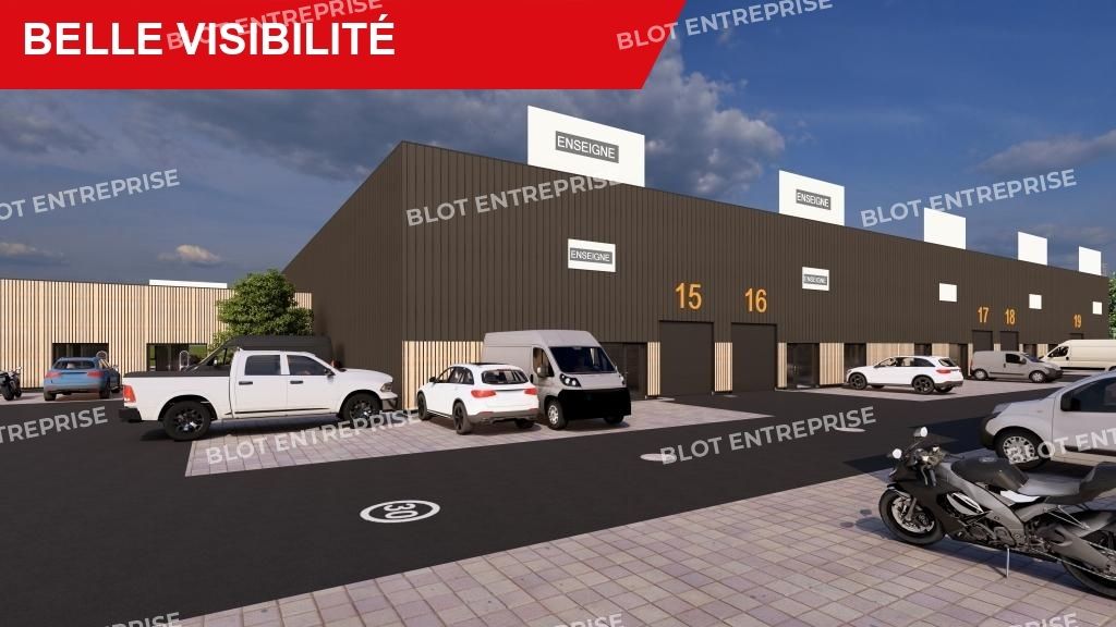 Vente entrepôts 119 m² non divisibles