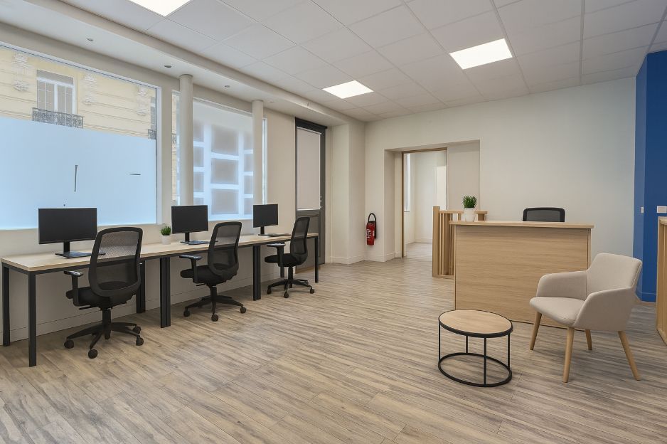 Location bureaux 150 m² non divisibles