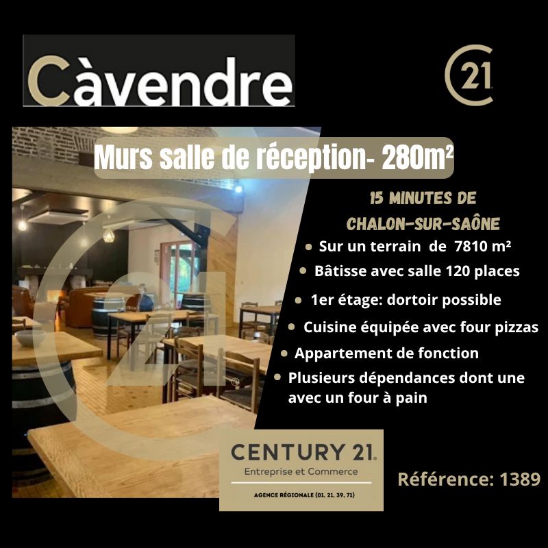 Vente local 280.00 m² à CHALON SUR SAONE