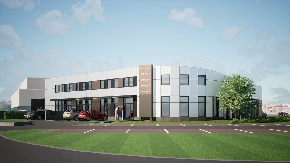 Location local commercial 284 m² divisibles à partir de 284 m²