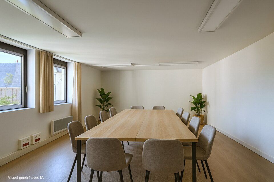 Location bureaux 100 m² non divisibles