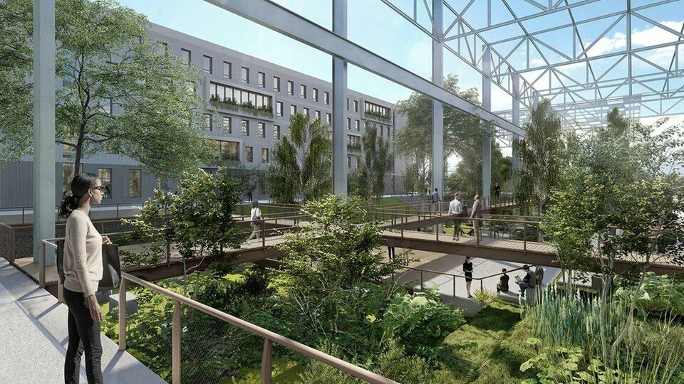 Vente bureaux 4223 m² divisibles à partir de 417 m²