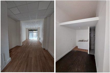 51 m² pour ce local commercial en location à Paris