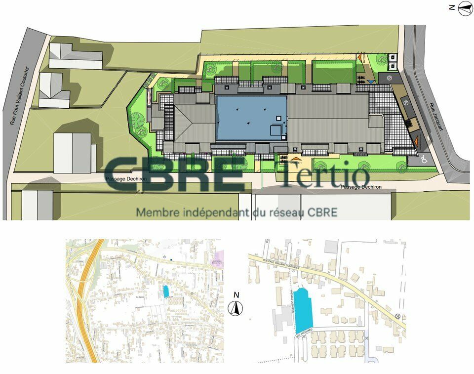Local commercial Neuf de 158m² à Saint Pierre des Corp
