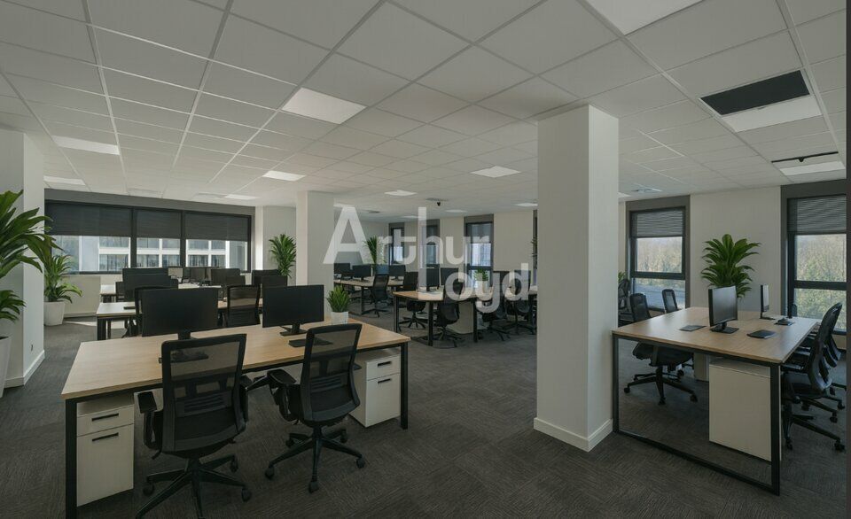 Location bureaux 255.53 m² non divisibles